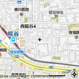 須賀子美容室周辺の地図