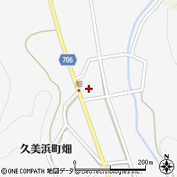 京都府京丹後市久美浜町畑520周辺の地図