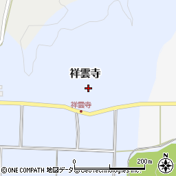 兵庫県豊岡市祥雲寺382周辺の地図
