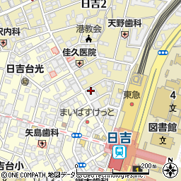 住友不動産販売株式会社　日吉営業センター周辺の地図