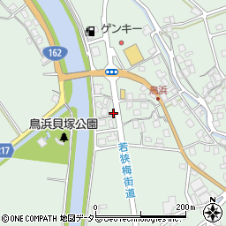 福井県三方上中郡若狭町鳥浜57-70周辺の地図