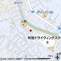 東京都町田市南大谷77周辺の地図