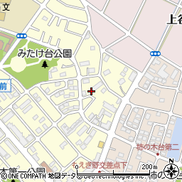 神奈川県横浜市青葉区みたけ台46-28周辺の地図