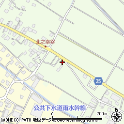 千葉県東金市北之幸谷923-2周辺の地図