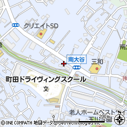 東京都町田市南大谷205周辺の地図