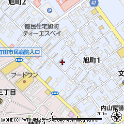 東京都町田市旭町1丁目6-21周辺の地図