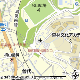 岐阜県美濃市曽代82周辺の地図
