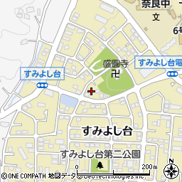 神奈川県横浜市青葉区すみよし台31-22周辺の地図