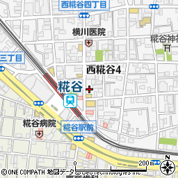 さわやか信用金庫糀谷駅前出張所周辺の地図