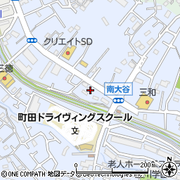 東京都町田市南大谷201周辺の地図