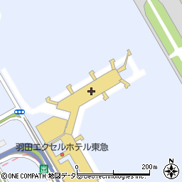 スターバックスコーヒー羽田空港第２ターミナル国内線ゲートエリア店周辺の地図