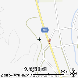 京都府京丹後市久美浜町畑697周辺の地図