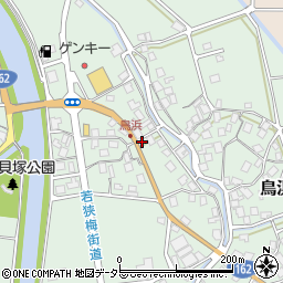 福井県三方上中郡若狭町鳥浜58-23周辺の地図