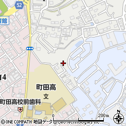 東京都町田市本町田256周辺の地図