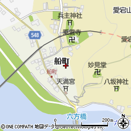兵庫県豊岡市船町周辺の地図