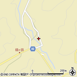 岐阜県美濃市樋ケ洞3858周辺の地図