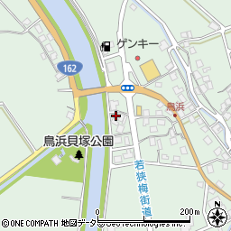 福井県三方上中郡若狭町鳥浜57-8周辺の地図