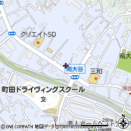 東京都町田市南大谷207周辺の地図
