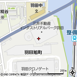 東京都大田区羽田旭町10-11周辺の地図