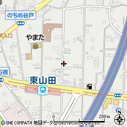 リパーク東山田駅前第３駐車場周辺の地図