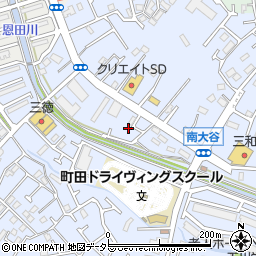 東京都町田市南大谷197周辺の地図
