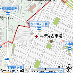 株式会社石原園　鹿島田店周辺の地図