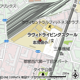 大田区立志茂田小学校周辺の地図