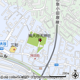 東京都町田市南大谷451周辺の地図