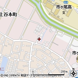 神奈川県横浜市青葉区上谷本町90-1周辺の地図