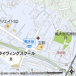 東京都町田市南大谷219周辺の地図