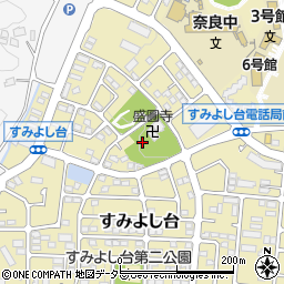 神奈川県横浜市青葉区すみよし台31周辺の地図