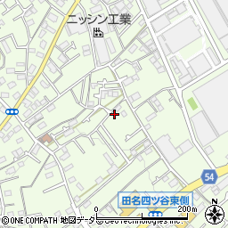 神奈川県相模原市中央区田名4521-9周辺の地図