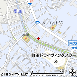 東京都町田市南大谷95-4周辺の地図