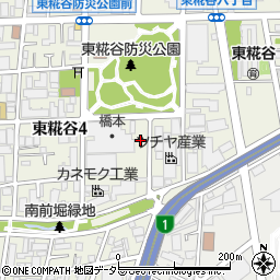 三嘉工業株式会社　東京本社周辺の地図