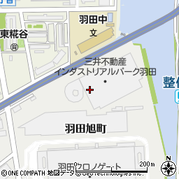 東京都大田区羽田旭町10周辺の地図