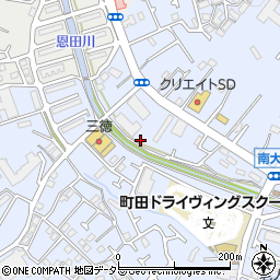 東京都町田市南大谷95周辺の地図