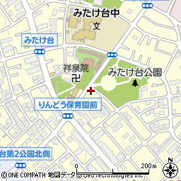 青葉台学童保育周辺の地図