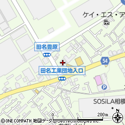 相模原田名高岸倉庫周辺の地図