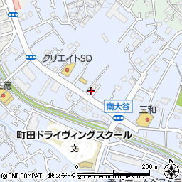 東京都町田市南大谷194周辺の地図