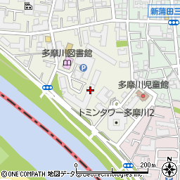 大田区・ハチ蜂駆除・蜂の巣駆除１１９番周辺の地図