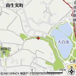 千葉県千葉市中央区南生実町1140周辺の地図