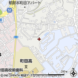 東京都町田市本町田248周辺の地図