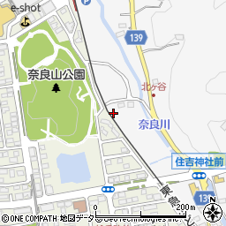 神奈川県横浜市青葉区奈良町1047-7周辺の地図