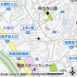 神奈川県横浜市青葉区市ケ尾町1604周辺の地図