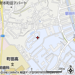 東京都町田市南大谷1655周辺の地図