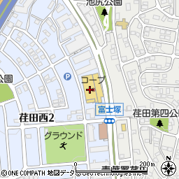 ダイソーハーモス荏田店周辺の地図