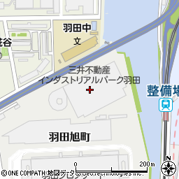 東京都大田区羽田旭町10-1周辺の地図
