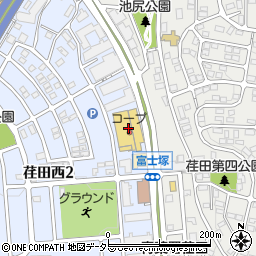 ファッションセンターしまむらハーモス荏田店周辺の地図
