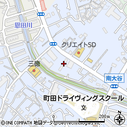 東京都町田市南大谷180周辺の地図
