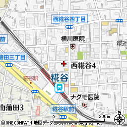 和郷周辺の地図
